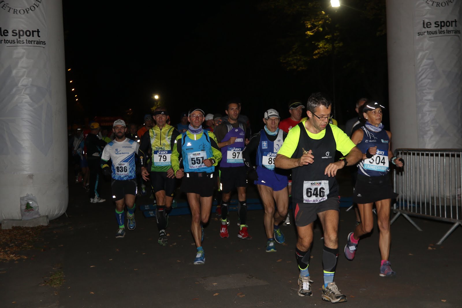 départ 100km Amiens2016