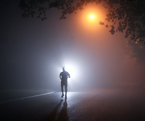 Courir de nuit !