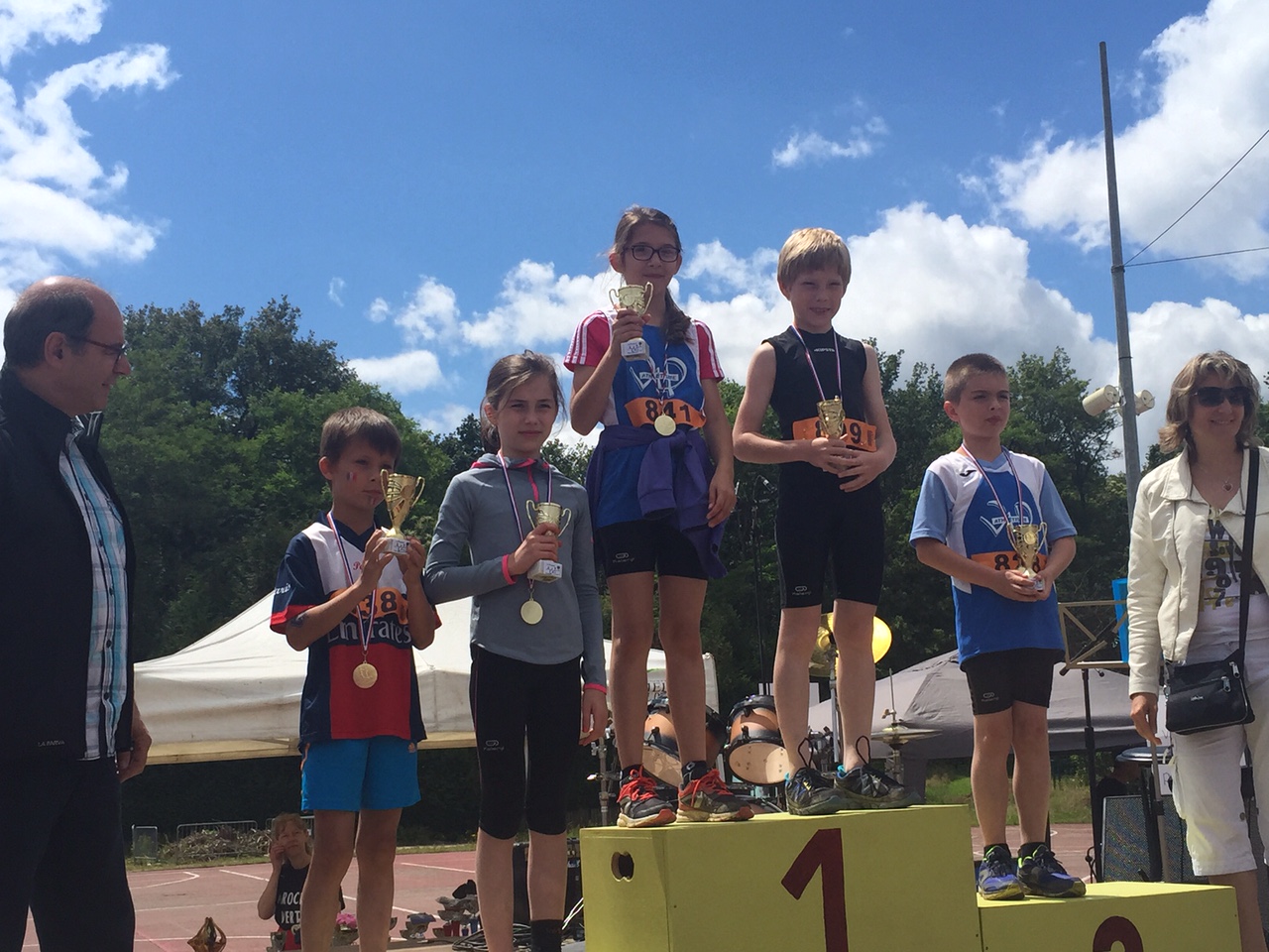 La Rochet' Verte - Podiums enfants