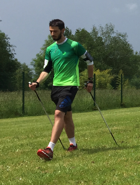 Bastien, coach athlé santé loisir et marche nordique